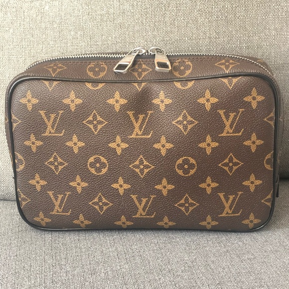 Handbags - Louis Vuitton Macassar Toiletry Pouch GM